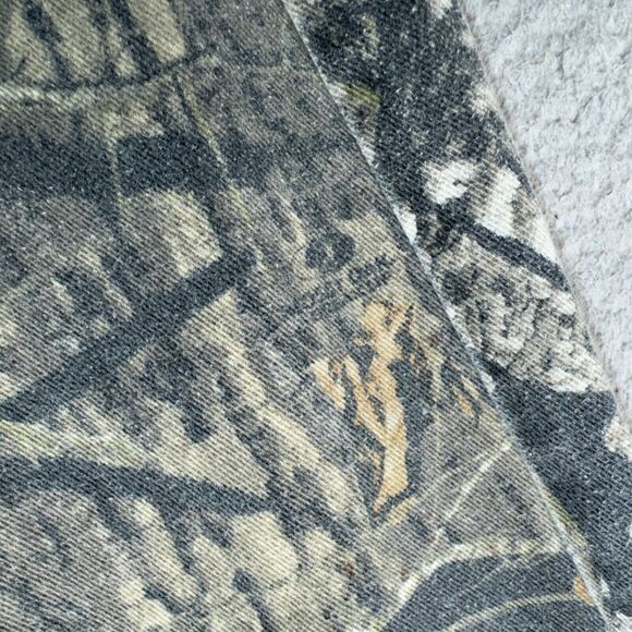 Cabela's Pants Men 36x31 Khakis Camo Mossy Oak Break Up Field Hunt Cargo Pockets - Picture 6 of 15